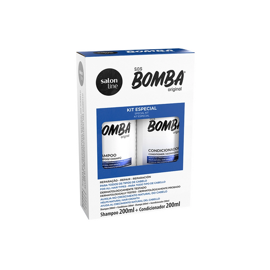 Salon Line SOS Bomba Original Shampoo + Conditioner Kit 200ml
