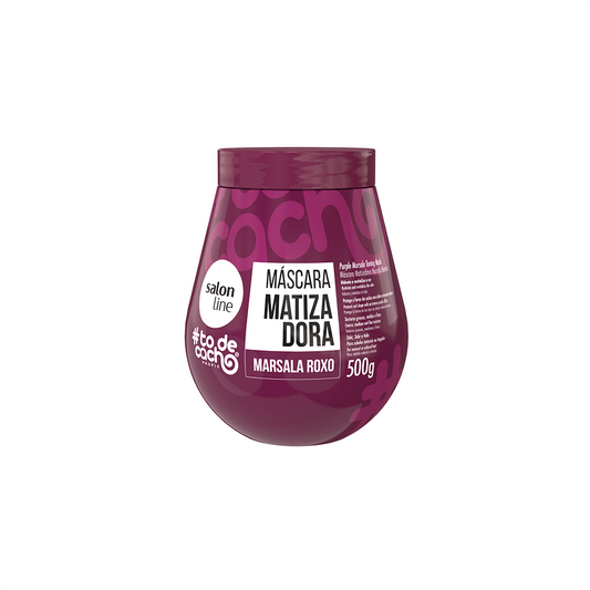 Salon Line #ToDeCacho Toning Mask Marsala Purple 500g