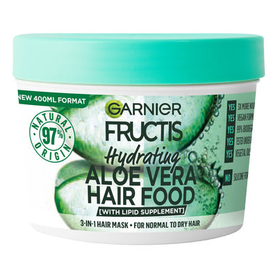 Garnier Fructis Hair Food Aloe Vera Moisturizing Hair Mask 400ml
