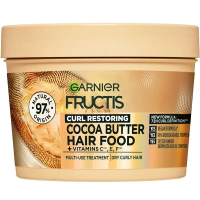 Garnier Fructis Hair Food Cocoa Smoothing Hair Mask 400ml