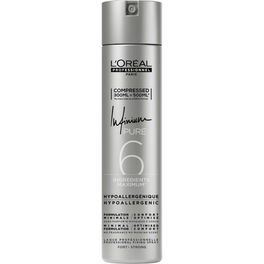 L'Oréal Professionnel Infinium Fragrance Free Strong Hairspray 300ml